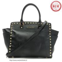 michael kors selma studded saffiano groot zwart bakken Verkooppunt Tas xd8jg514